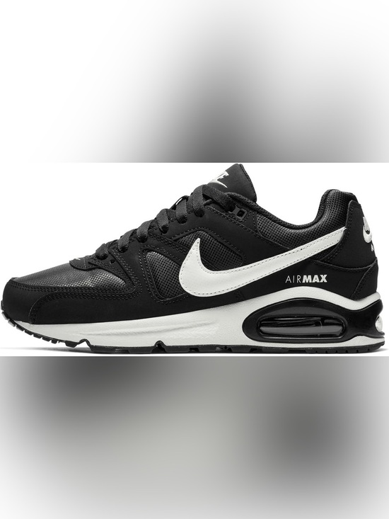 Nike Other - Nike Black and White Running Shoe with White Swoosh